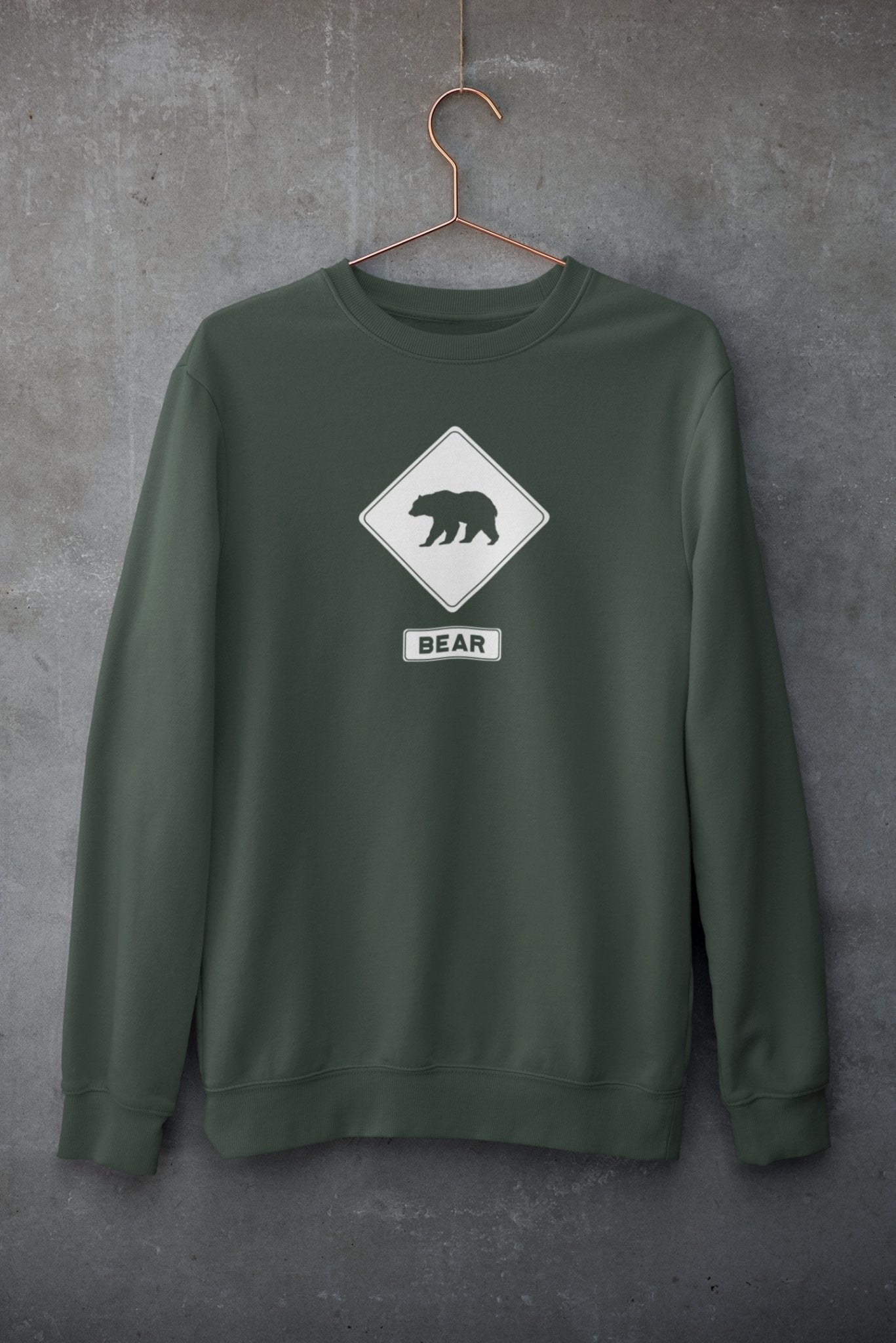 Bear Crossing, Sweatshirt - HEY BUB