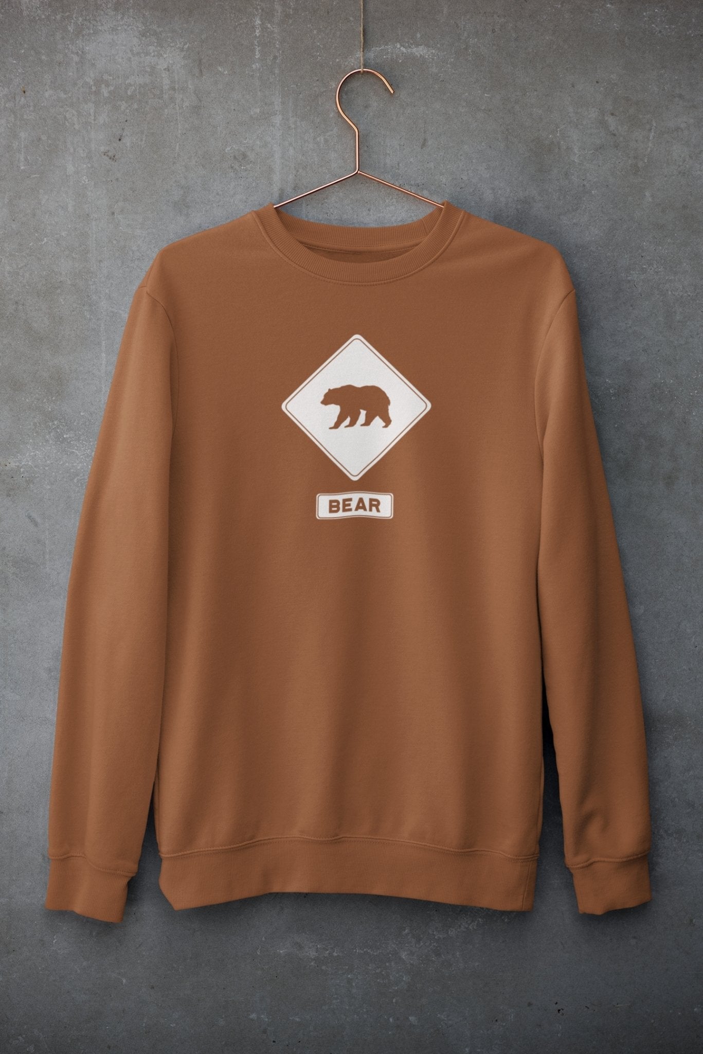 Bear Crossing, Sweatshirt - HEY BUB