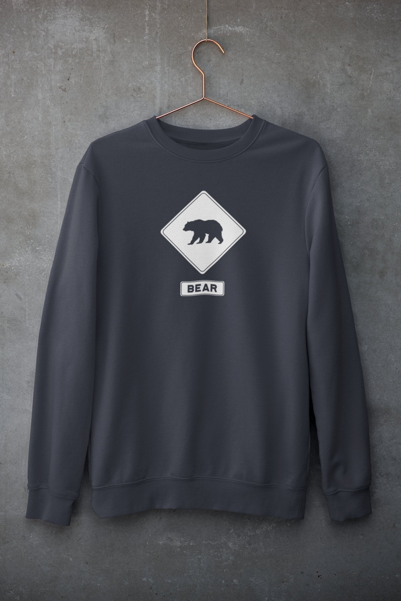 Bear Crossing, Sweatshirt - HEY BUB