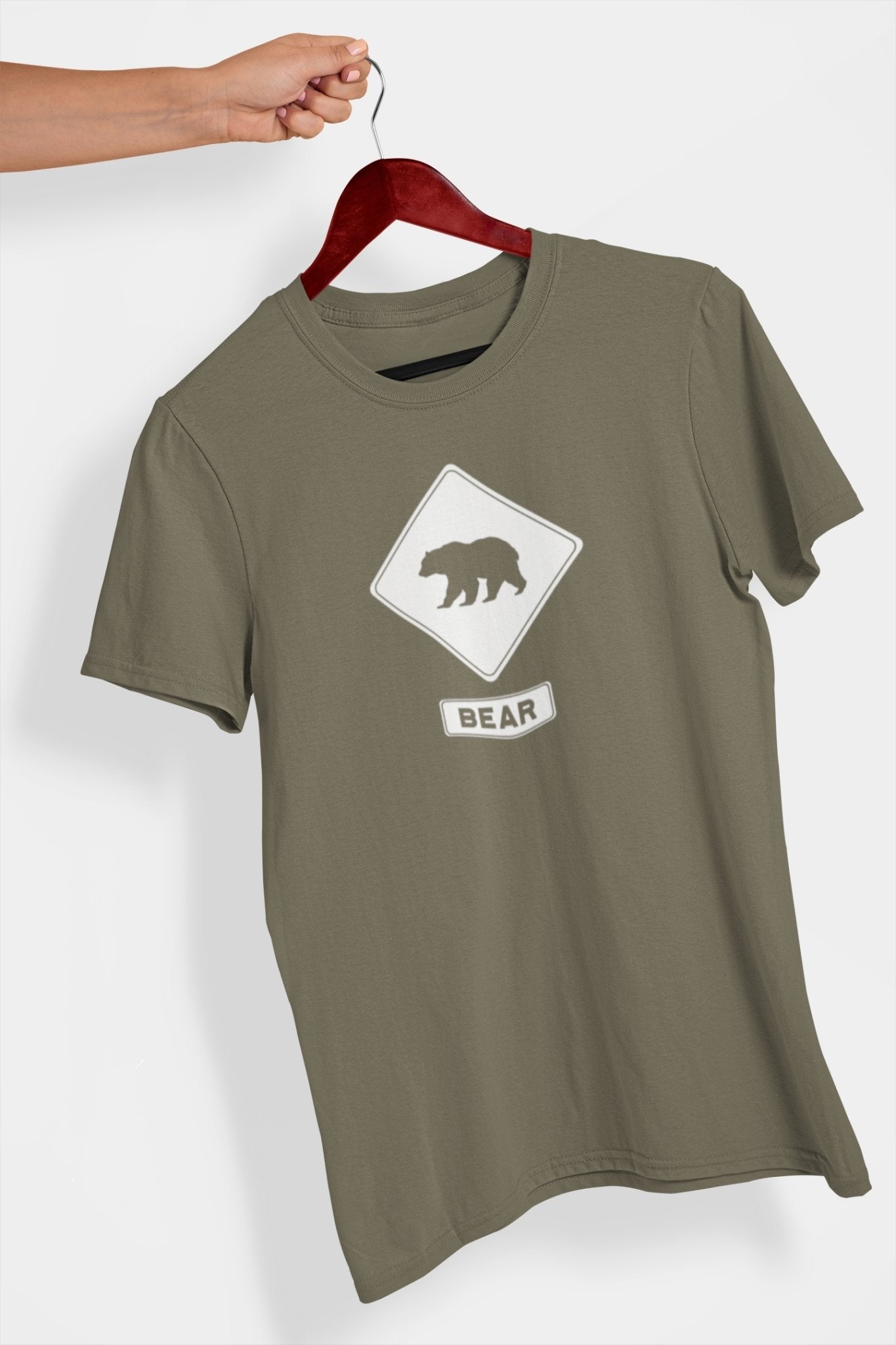 Bear Crossing, T-Shirt - HEY BUB