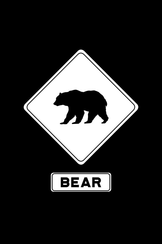 Bear Crossing, T-Shirt - HEY BUB