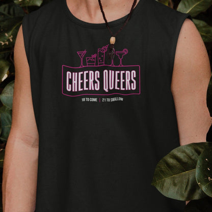 Cheers Queers, Muscle Shirt - HEY BUB