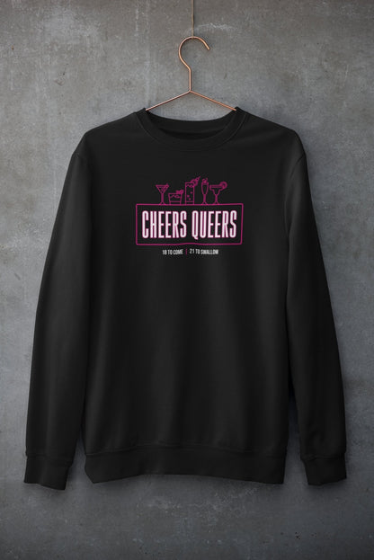 Cheers Queers, Sweatshirt - HEY BUB