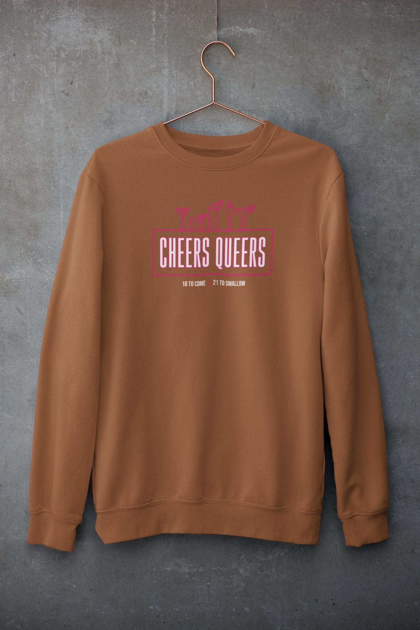 Cheers Queers, Sweatshirt - HEY BUB