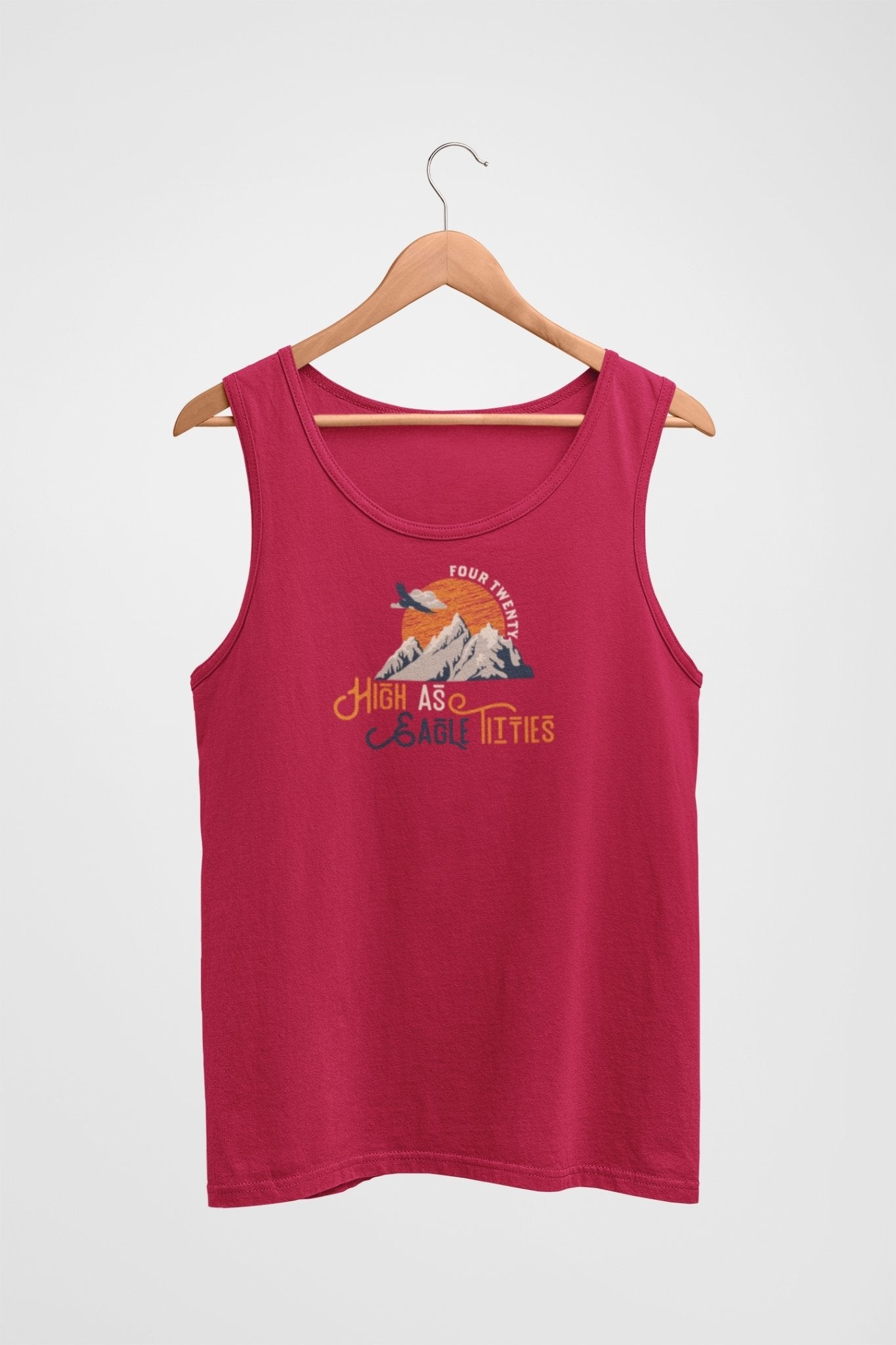 High As Eagle Titties, Tank Top - HEY BUB