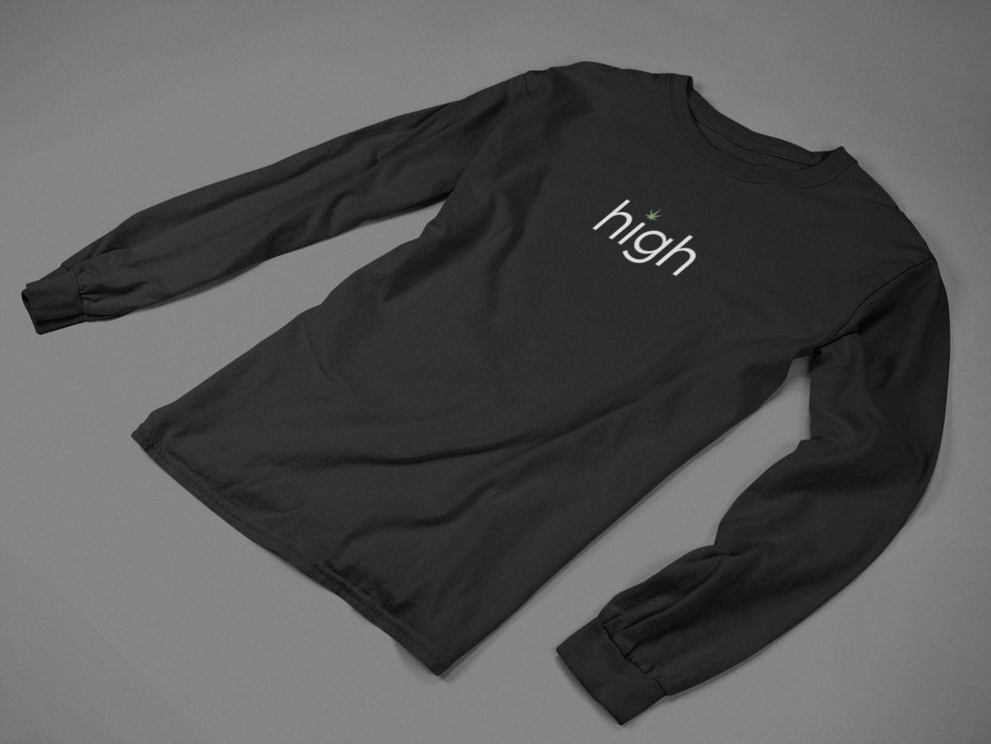 High, Long Sleeve TShirt - HEY BUB