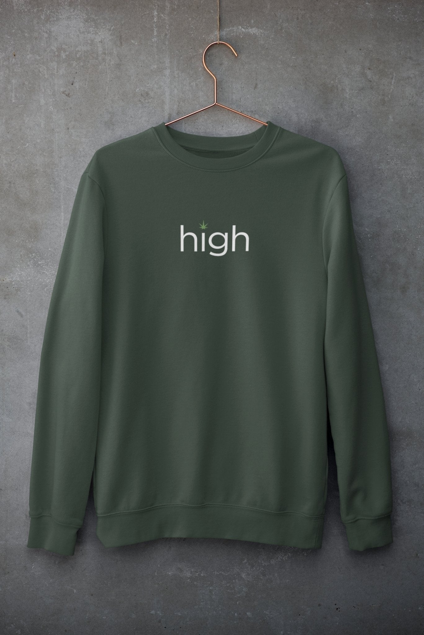 High, Sweatshirt - HEY BUB