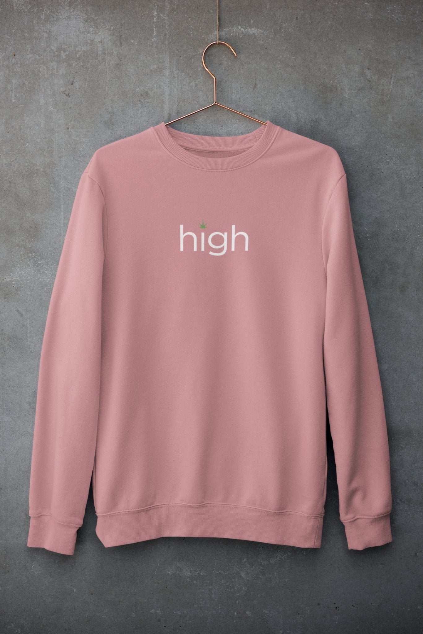 High, Sweatshirt - HEY BUB