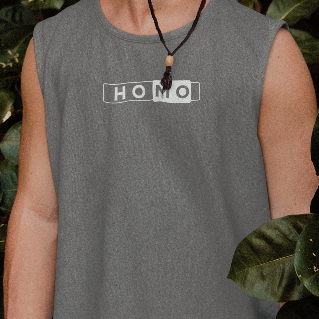 HOMO, Muscle Shirt - HEY BUB