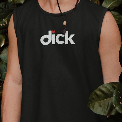 I Heart Dick, Muscle Shirt - HEY BUB