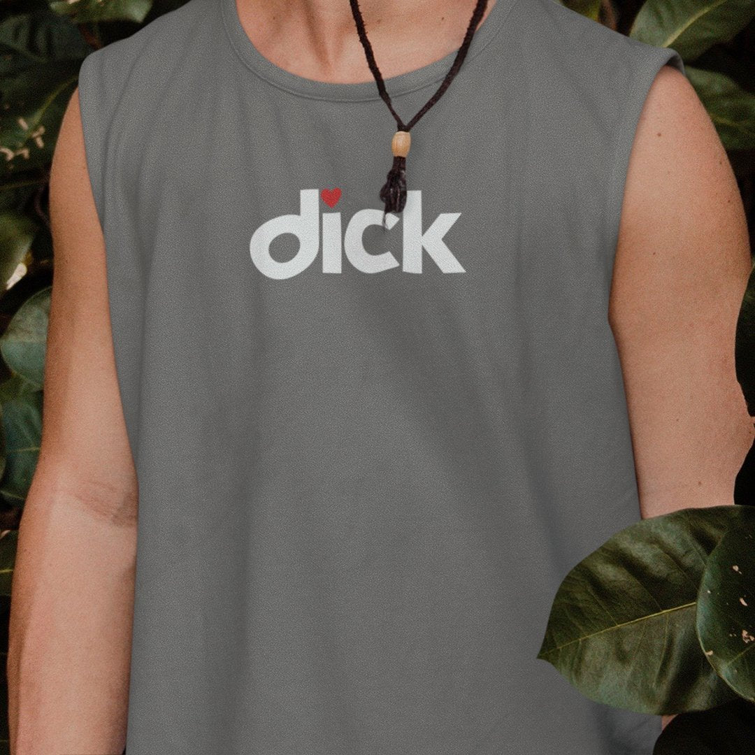 I Heart Dick, Muscle Shirt - HEY BUB