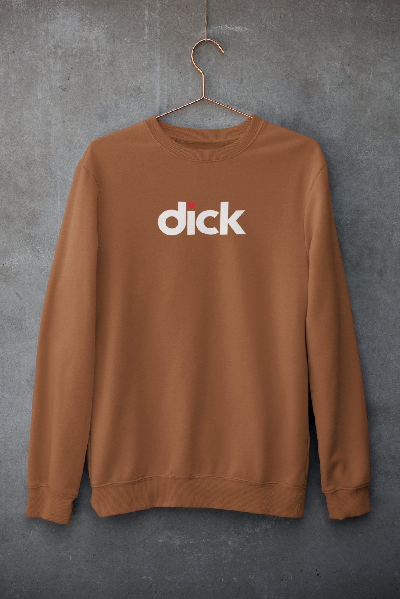 I Heart Dick, Sweatshirt - HEY BUB