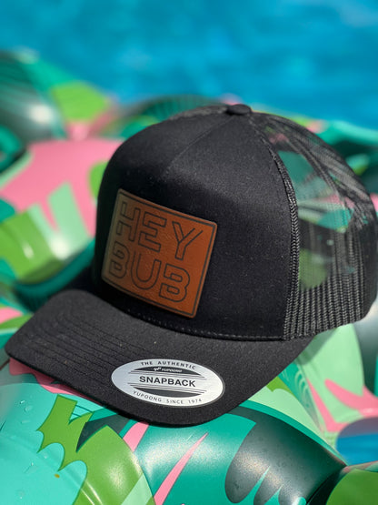 Hey Bub, Classic Black Trucker Hat