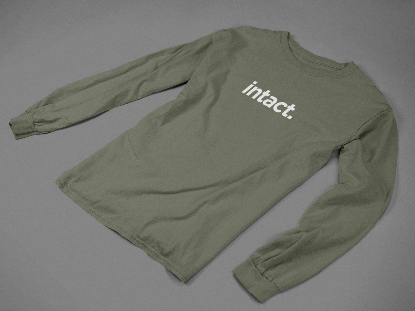 Intact, Long Sleeve Tee - HEY BUB