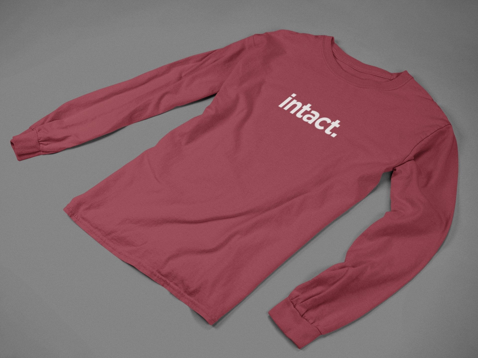 Intact, Long Sleeve Tee - HEY BUB