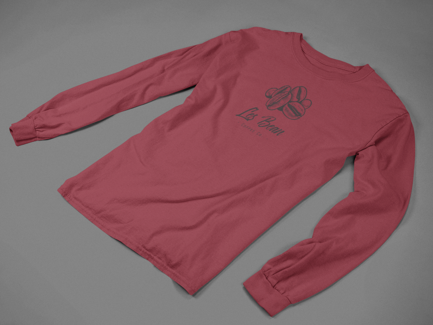 Les Bean Coffee Co., Long Sleeve TShirt