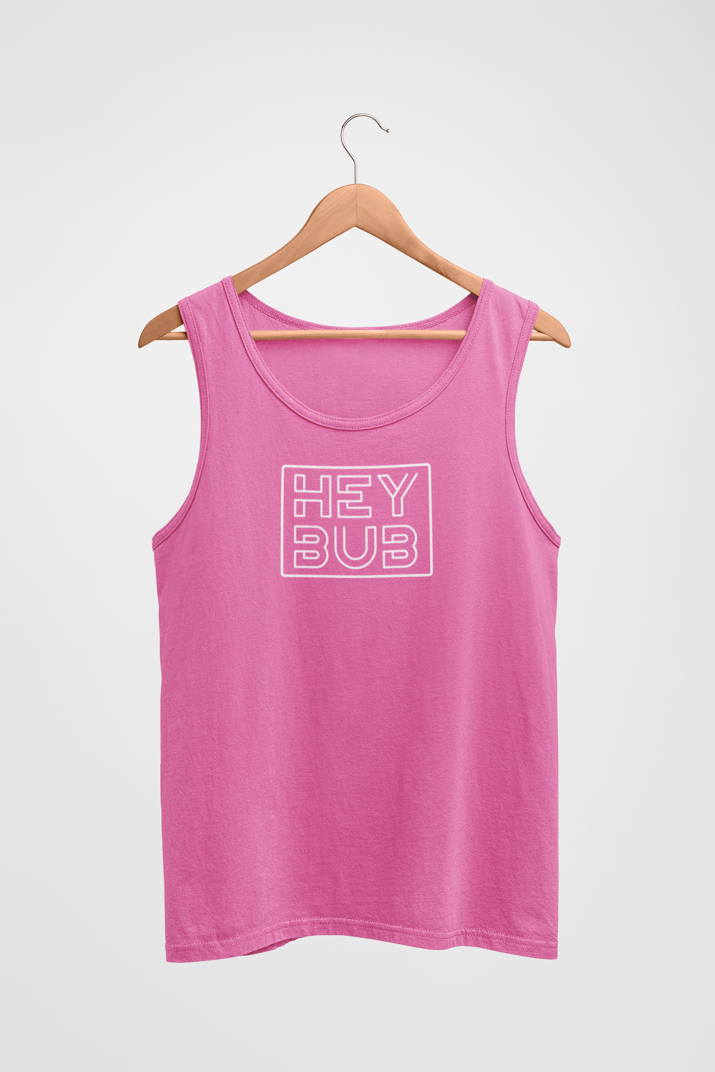 Hey Bub Stacked, Tank Top