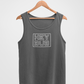 Hey Bub Stacked, Tank Top