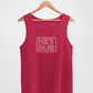 Hey Bub Stacked, Tank Top