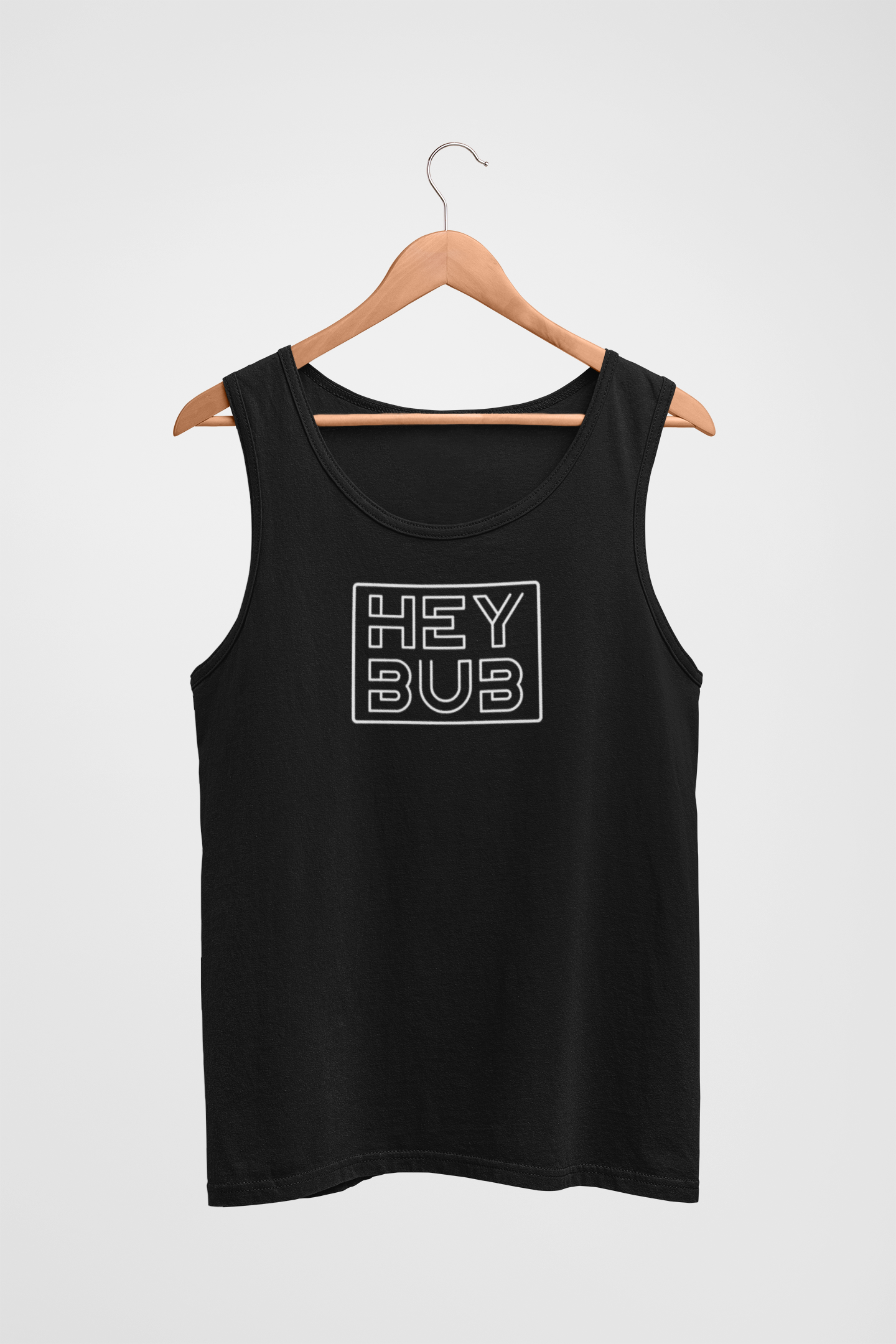 Hey Bub Stacked, Tank Top