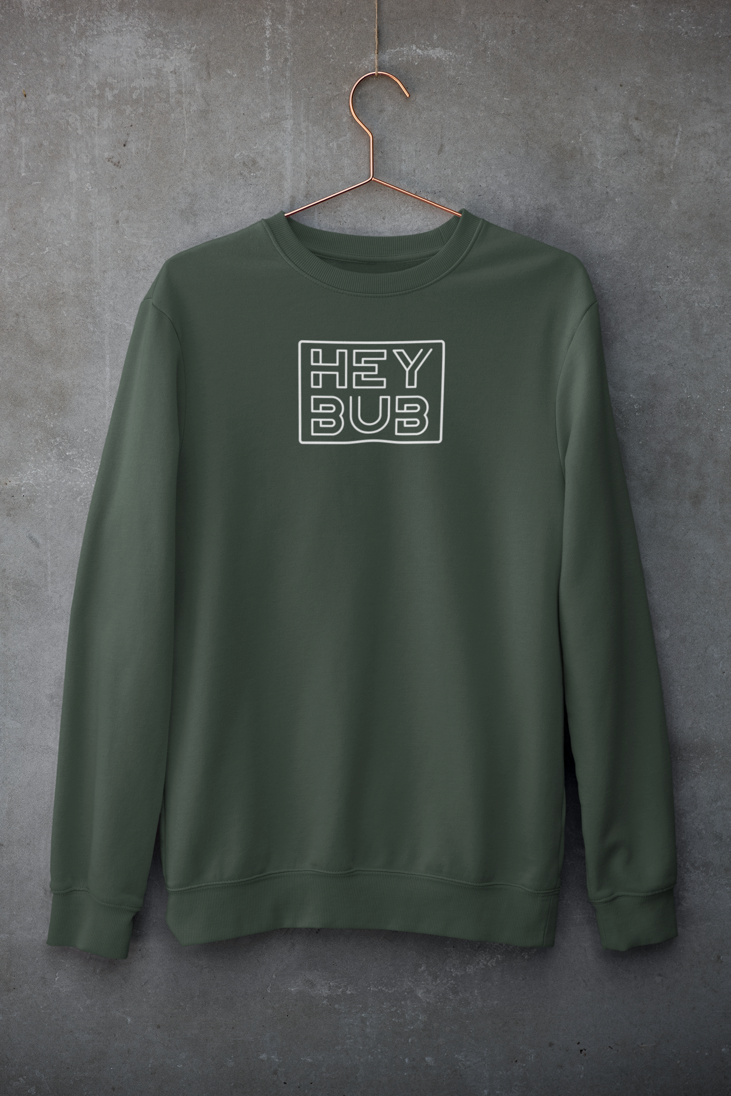 Hey Bub Stacked, Sweatshirt