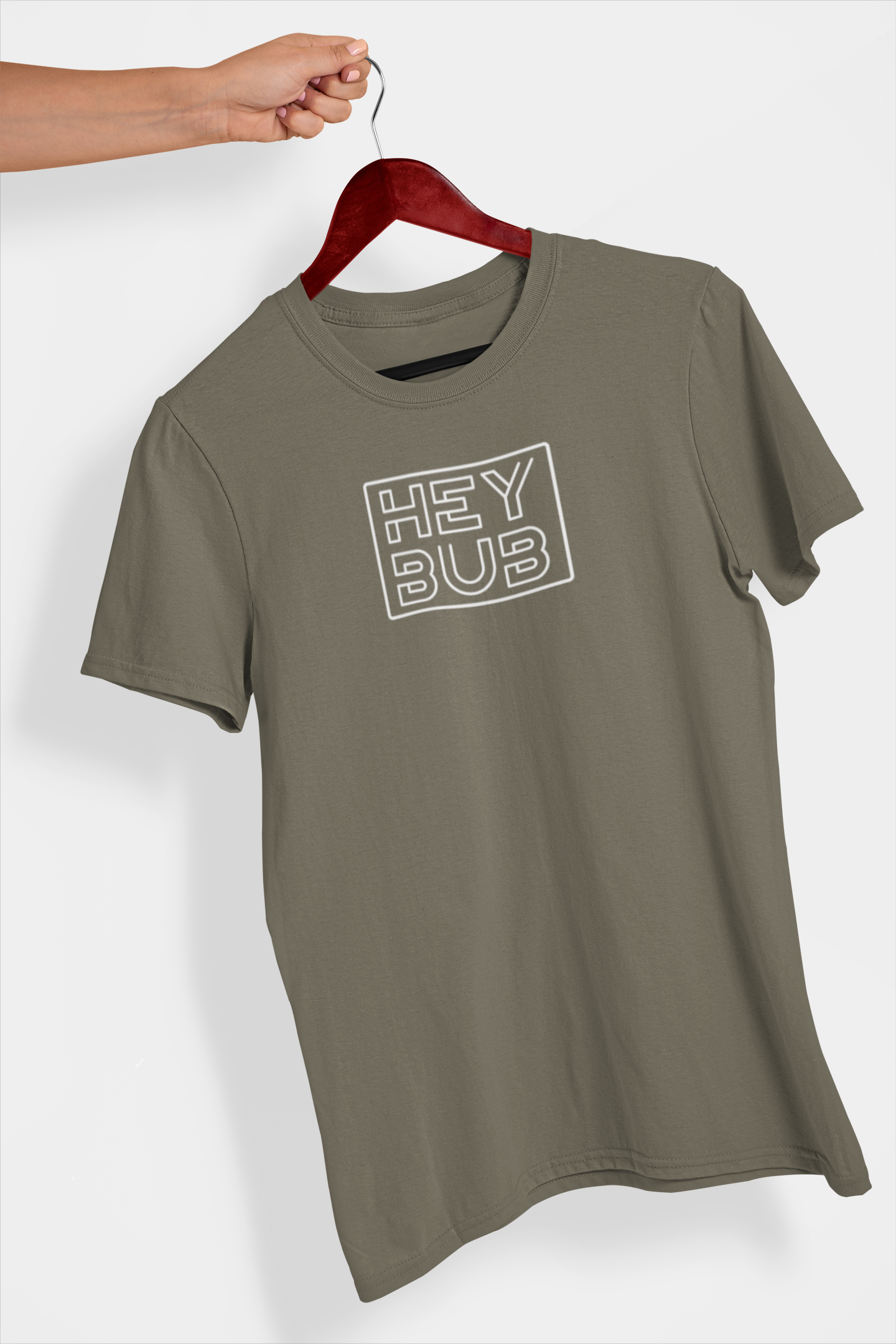 Hey Bub Stacked, T-Shirt