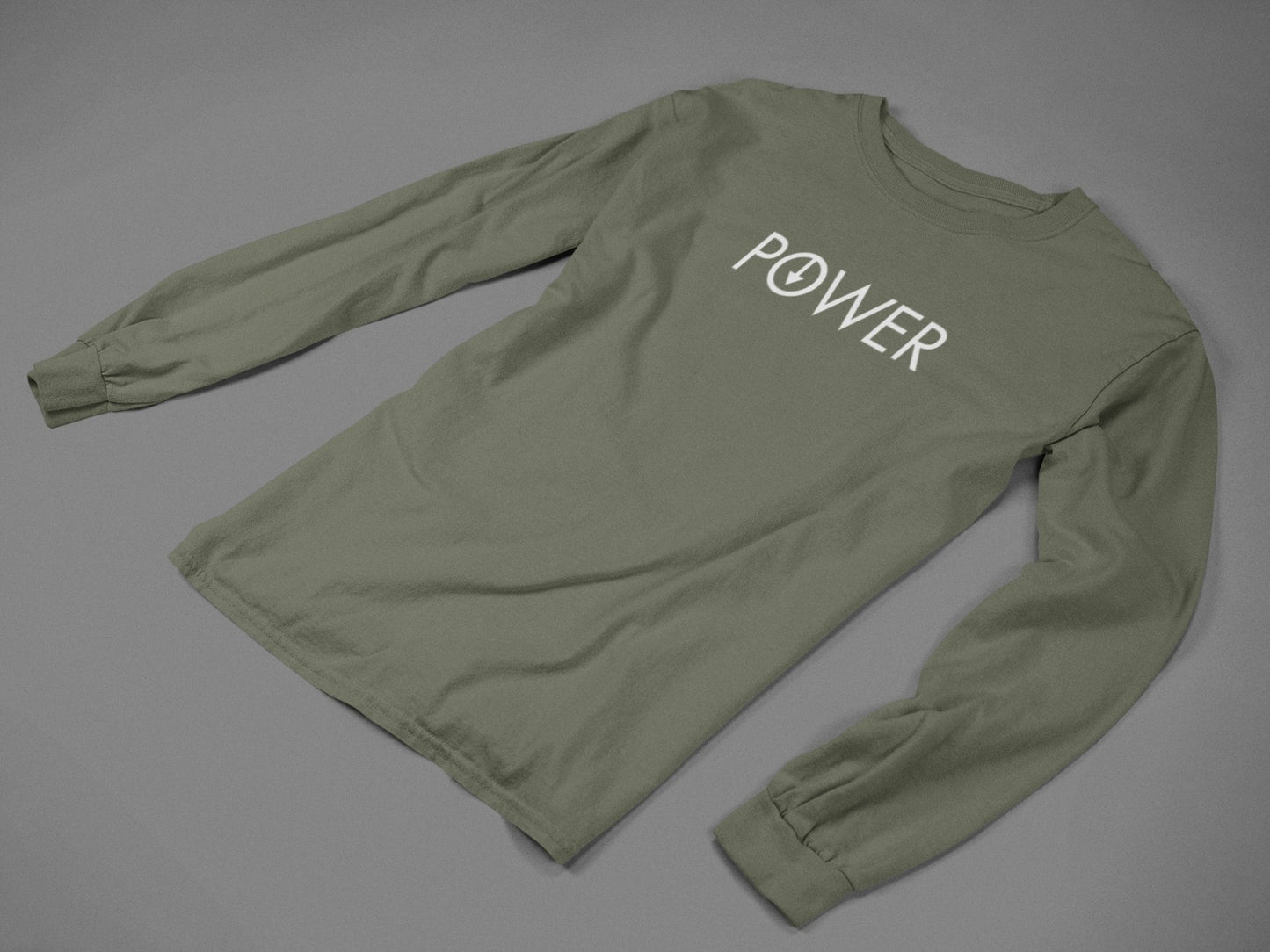 Power Bottom, Long Sleeve TShirt - HEY BUB