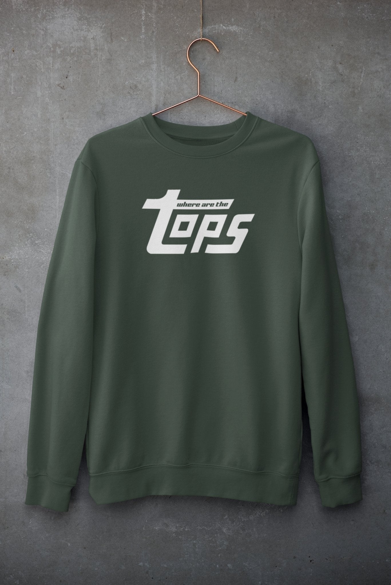 Where Are The Tops, Sweatshirt - HEY BUB