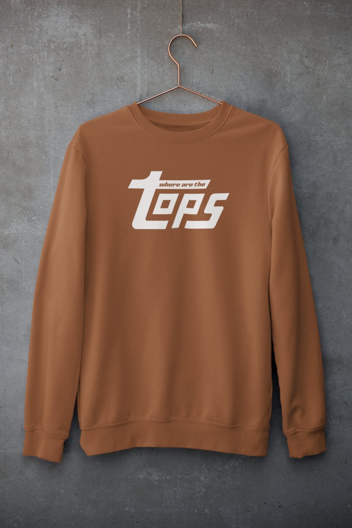 Where Are The Tops, Sweatshirt - HEY BUB